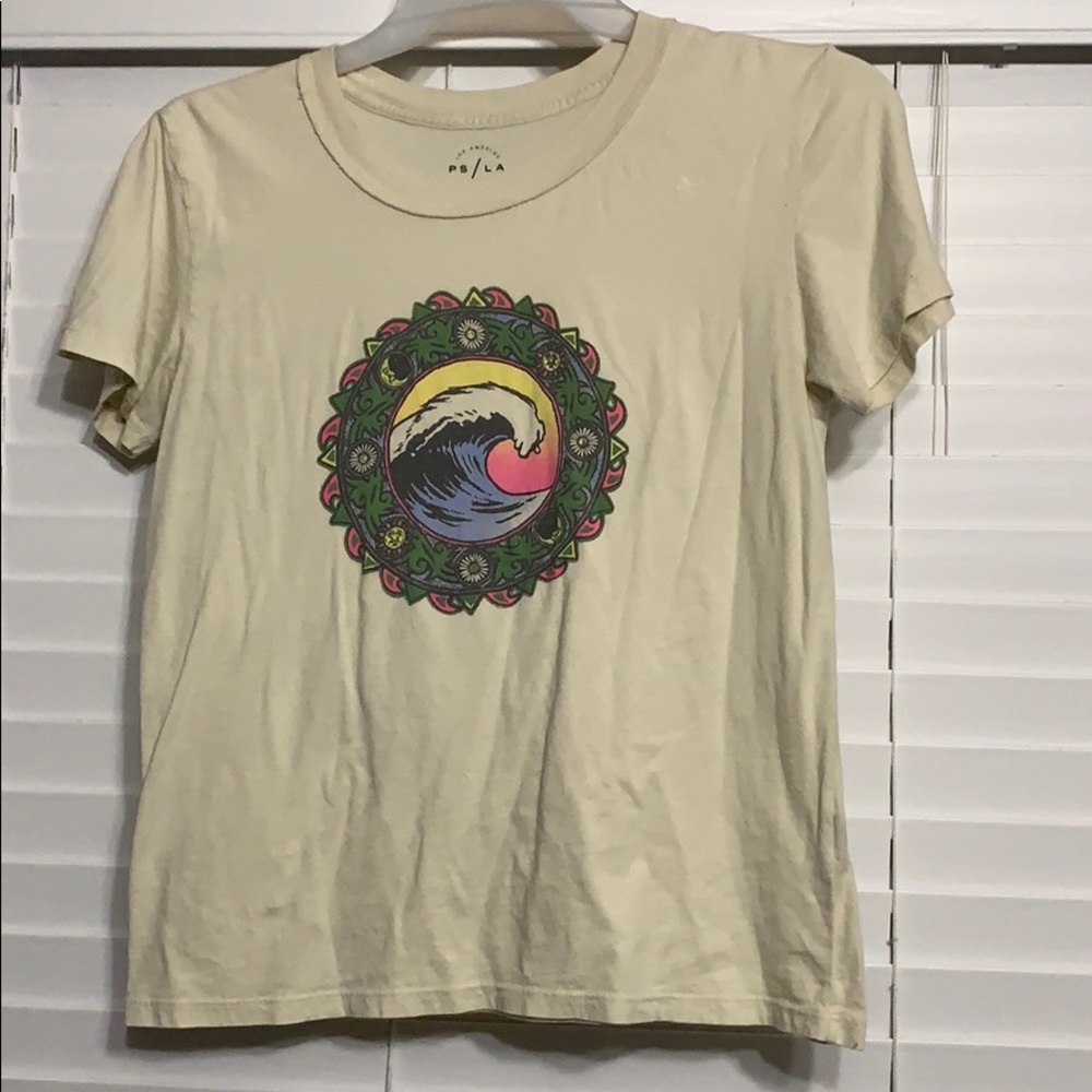 Pacsun Graphic Tee- waves